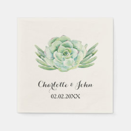 Blütenserviette Serviette