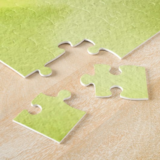 Blütensieb lila grün puzzle (Seite)