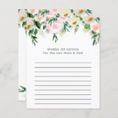 Blütenspiel mit Duschwasser (Vorne/Hinten)