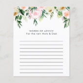 Blütenspiel mit Duschwasser (Vorderseite)