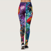 Blütenstal Leggings (Rückseite)