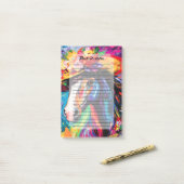 Blütenstal Post-it Klebezettel (Auf Schreibtisch)