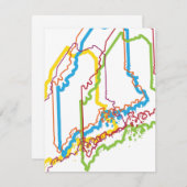 Blütenstand Einladung (Vorne/Hinten)