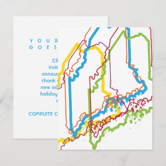 Blütenstand Einladung (Vorne/Hinten)