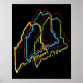 Blütenstand Poster (Vorne)