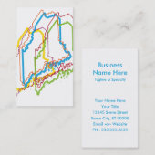 Blütenstand Visitenkarte (Vorne/Hinten)