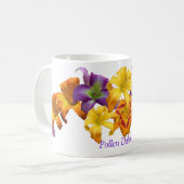 Blütenstaub Dabber Kaffeetasse (Vorderseite Links)