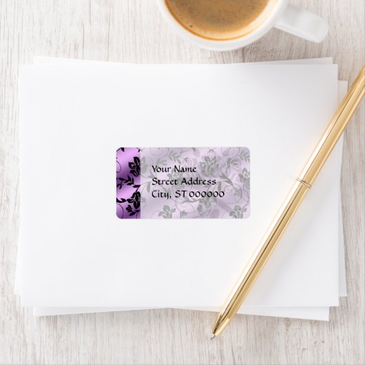 Blütenstaube Adressaufkleber (Insitu)