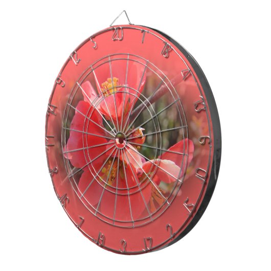 Blütenstille Dartscheibe (Vorderseite rechts)