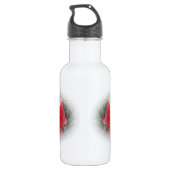 Blütenstille Trinkflasche (Rückseite)