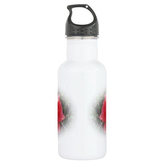 Blütenstille Trinkflasche (Rückseite)