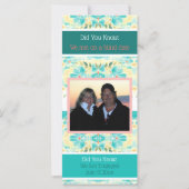 Blütenstoff mit Aquamarin (Rückseite)