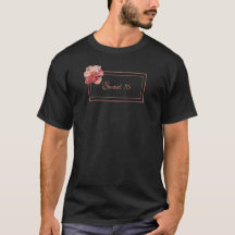 Blütensüß 16 rosa und schwarz