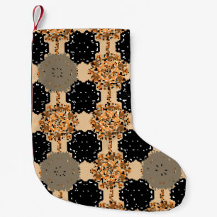 Blütensüßer, nahtloser Hintergrund. HÜBSCHES VINTA Kleiner Weihnachtsstrumpf