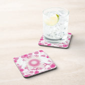 Blütentaube Getränkeuntersetzer (Rechte Seite)