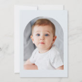 Blütentaufe Einladung (Rückseite)