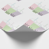 Blütentee Geschenkpapier (Ecke)