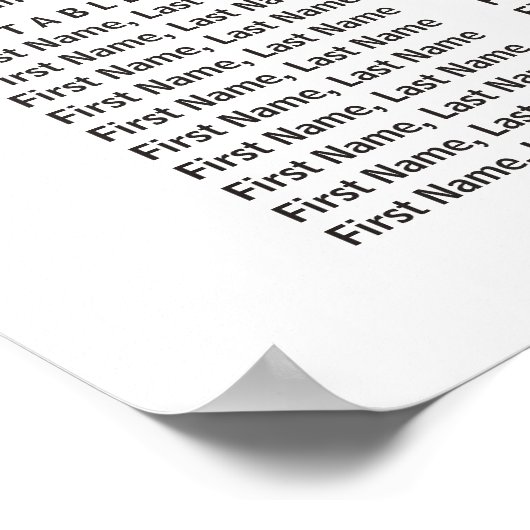 Blütentisch für Hochzeitssitze Poster (Ecke)