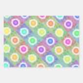 Blütenumhüllungspapierblätter Geschenkpapier Set (Vorderseite 2)