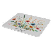 Blütenwachstum in Grace Schneidebrett (Ecke)