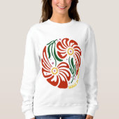 Blütenwanderung Sweatshirt (Vorderseite)