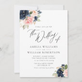 Blütenwasser einladung (Vorderseite)