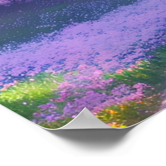 Blütenweg Poster (Ecke)