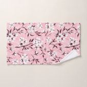 Blütenweißkirsche Badhandtuch Set (Handtuch)