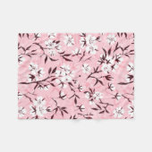 Blütenweißkirsche Fleecedecke (Vorderseite (Horizontal))