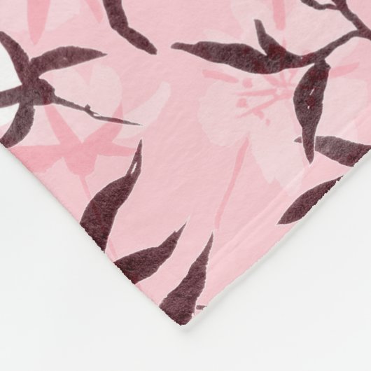 Blütenweißkirsche Fleecedecke (Ecke)