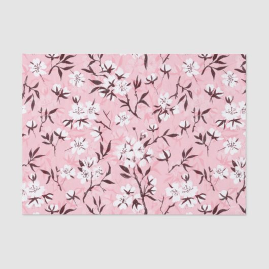 Blütenweißkirsche Seidenpapier (Vorderseite)