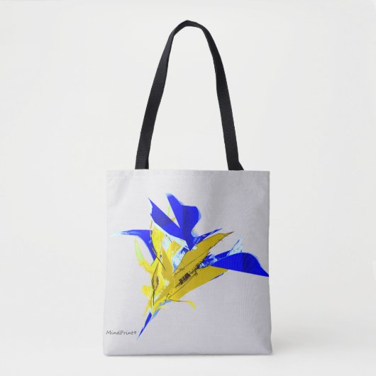 Blütenwunsch - Totbeutel Tasche (Vorderseite)