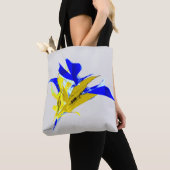 Blütenwunsch - Totbeutel Tasche (Von Nahem)