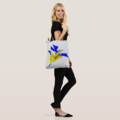 Blütenwunsch - Totbeutel Tasche (Am Model)