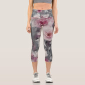 Blütenyoga Capri Leggings (Vorderseite)