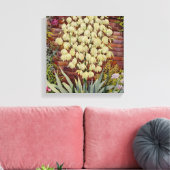 BlütenYucca Leinwanddruck (Insitu (Wohnzimmer))