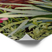 BlütenYucca Poster (Ecke)