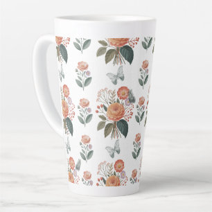 Blütenzauber mit Schmetterlingsflügeln Milchtasse