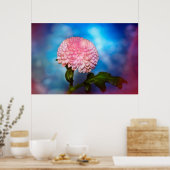 Blütenzauber Poster (Küche)