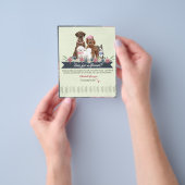 Blütenzauber- und Grünhuntenzange Flyer (Gruppe)