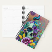 Blütenzucker Schädelschmetterling bunt Planer (Anzeige)