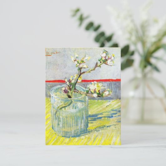 Blütenzweig Almond von Vincent van Gogh (Stehend Vorderseite)
