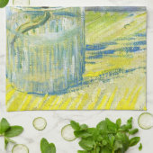 Blütenzweig Almond von Vincent van Gogh Geschirrtuch (Gefaltet)