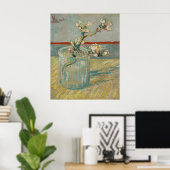 Blütenzweig Almond von Vincent van Gogh Poster (Heimbüro)