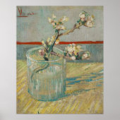 Blütenzweig Almond von Vincent van Gogh Poster (Vorne)