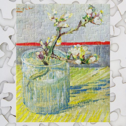 Blütenzweig Almond von Vincent van Gogh Puzzle