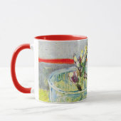 Blütenzweig Almond von Vincent van Gogh Tasse (Links)