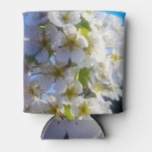 Blütenzweig einer Birne Dosenkühler (Vorderseite)