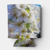 Blütenzweig einer Birne Dosenkühler (Rückseite)