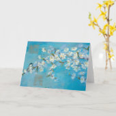 Blütenzweige Karte (Gelbe Blume)